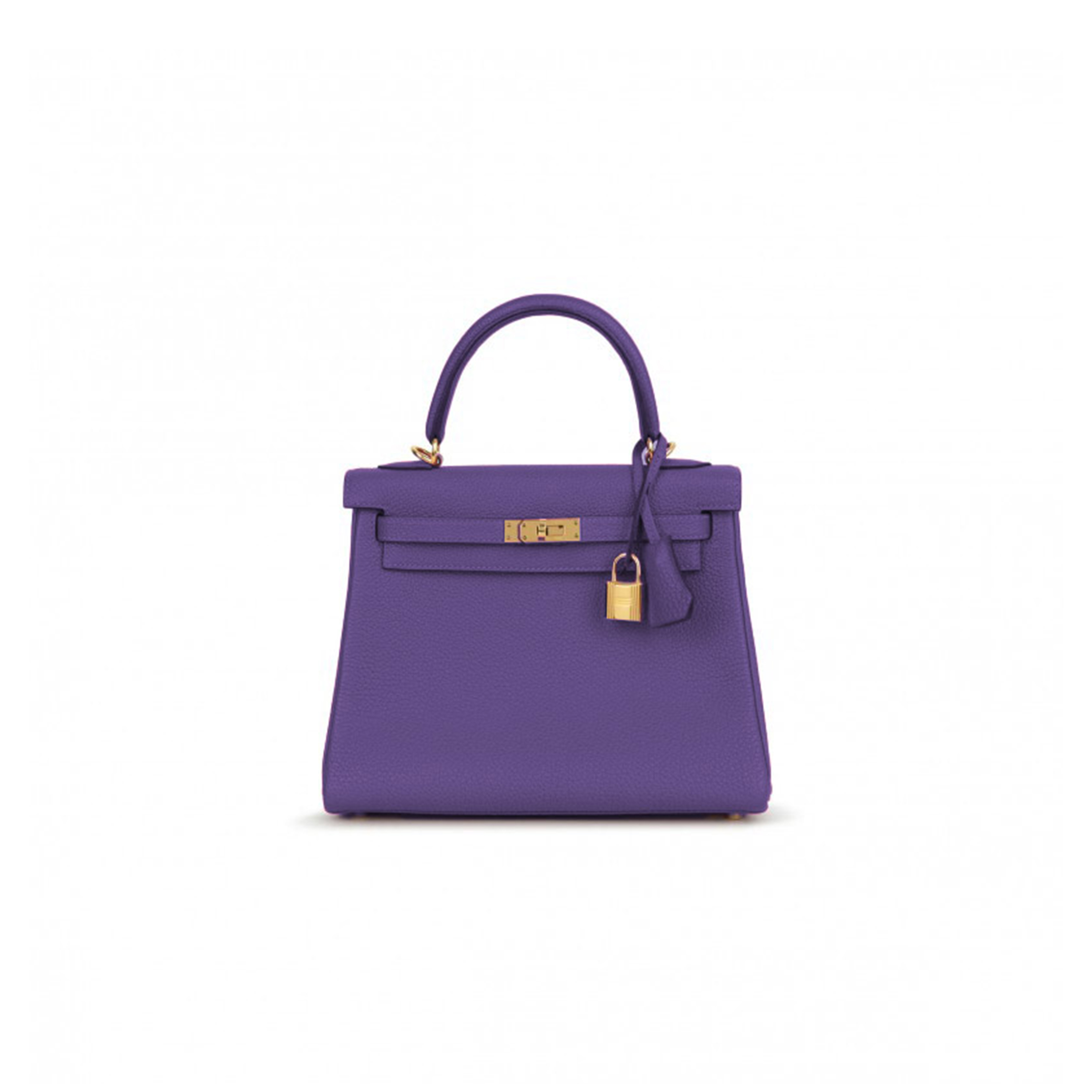 H**mes MASTER KELLY TOUCH 25 TOGO ANEMONE PURPLE (25*17*7cm)
